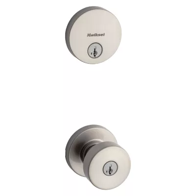 Kwikset Pismo Security Set (Round) - Deadbolt Keyed One Side — manufacturer family view