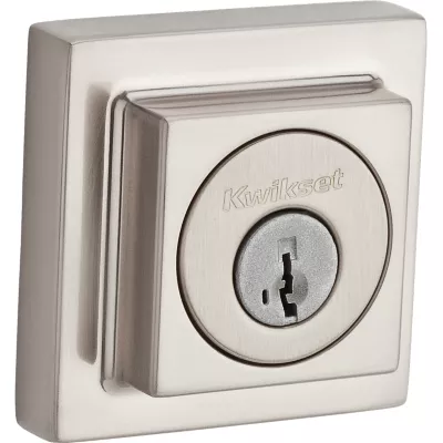 Kwikset Contemporary Square Deadbolt - Keyed Both Sides — manufacturer family view