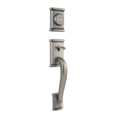 Kwikset Ashfield Handleset with Ashfield Lever - Deadbolt Keyed Both Sides - featuring SmartKey — manufacturer family view