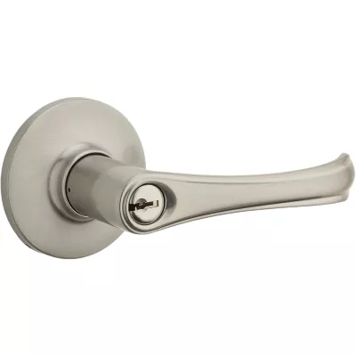 Kwikset Burbank Push Button Lever - Keyed - with Pin & Tumbler — manufacturer family view