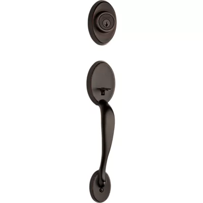 Kwikset Chelsea Handleset - Deadbolt Keyed Both Sides (Exterior Only) - featuring SmartKey — manufacturer family view