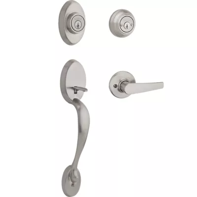 Kwikset Chelsea Handleset with Delta Lever - Deadbolt Keyed Both Sides - featuring SmartKey — manufacturer family view