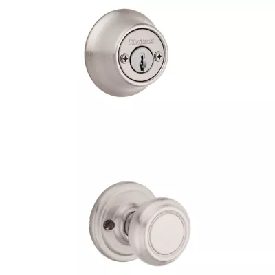 Kwikset Cameron and Deadbolt Interior Pack - Deadbolt Keyed Both Sides - with Pin & Tumbler - for Kwikset Series 689 Handlesets — manufacturer family view