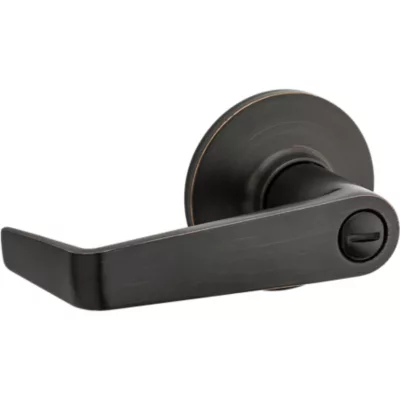 Kwikset Carson Push Button Lever - Bed/Bath — manufacturer family view