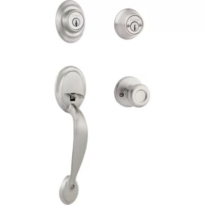 Kwikset Dakota Handleset with Tylo Knob - Deadbolt Keyed Both Sides - with Pin & Tumbler — manufacturer family view