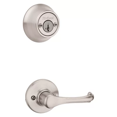 Kwikset Dorian and Deadbolt Interior Pack - Deadbolt Keyed Both Sides - featuring SmartKey - for Kwikset Series 689 Handlesets — manufacturer family view