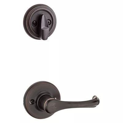 Kwikset Dorian and Deadbolt Interior Pack - Deadbolt Keyed One Side - for Signature Series 800 and 687 Handlesets — manufacturer family view