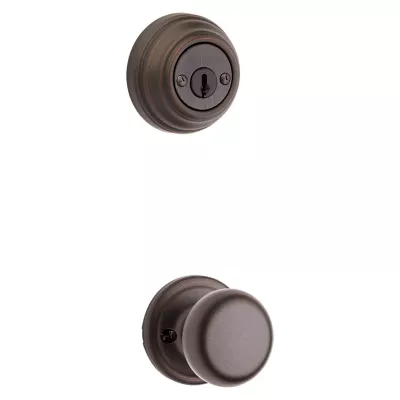 Kwikset Hancock and Deadbolt Interior Pack - Deadbolt Keyed Both Sides - with Pin & Tumbler - for Signature Series 801 Handlesets — manufacturer family view