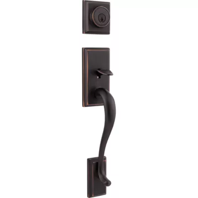 Kwikset Hawthorne Handleset - Deadbolt Keyed Both Sides (Exterior Only) - featuring SmartKey — manufacturer family view