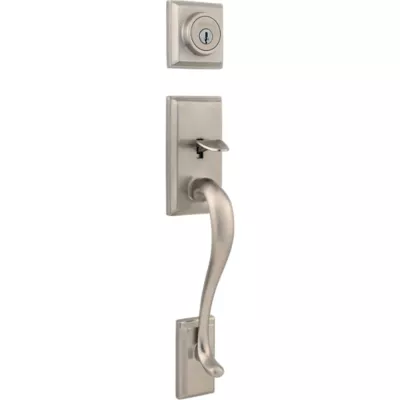 Kwikset Hawthorne Handleset - Deadbolt Keyed Both Sides (Exterior Only) - with Pin & Tumbler — manufacturer family view