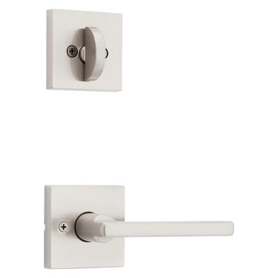 Kwikset Halifax and Deadbolt Interior Pack (Square) - Deadbolt Keyed One Side - for Kwikset Series 687 Handlesets — manufacturer family view