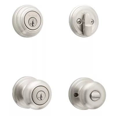 Kwikset Juno Security Set - Deadbolt Keyed One Side