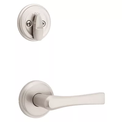 Kwikset Katella and Deadbolt Interior Pack (Round) - Deadbolt Keyed One Side - for Signature Series 800 and 687 Handlesets — manufacturer family view
