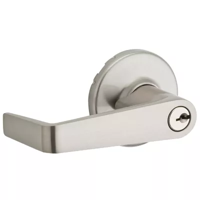 Kwikset Kingston Push Button Lever - Keyed - with Pin & Tumbler — manufacturer family view