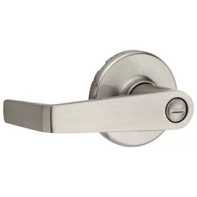 Kwikset Kingston Push Button Lever - Bed/Bath