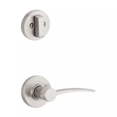 Kwikset Katara and Deadbolt Interior Pack - Left Handed (Round) - Deadbolt Keyed One Side - for Signature Series 800 and 814 Handlesets — manufacturer family view