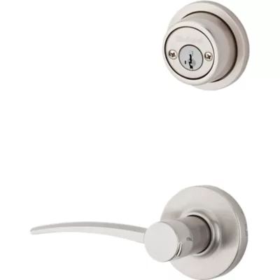 Kwikset Katara and Deadbolt Interior Pack - Right Handed (Round) - Deadbolt Keyed Both Sides - featuring SmartKey - for Signature Series 801 Handlesets — manufacturer family view