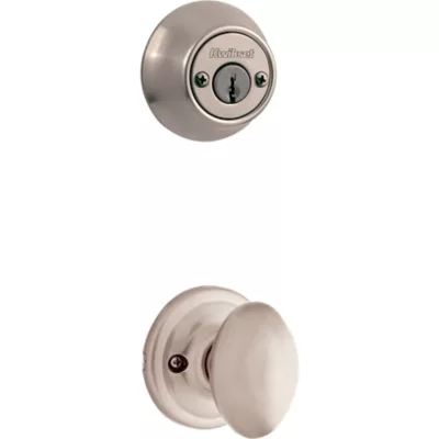Kwikset Laurel and Deadbolt Interior Pack - Deadbolt Keyed Both Sides - with Pin & Tumbler - for Kwikset Series 689 Handlesets — manufacturer family view