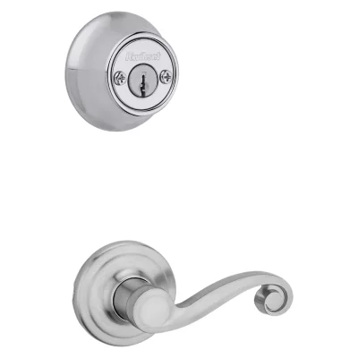 Kwikset Lido and Deadbolt Interior Pack - Left Handed - Deadbolt Keyed Both Sides - with Pin & Tumbler - for Kwikset Series 689 Handlesets — manufacturer family view