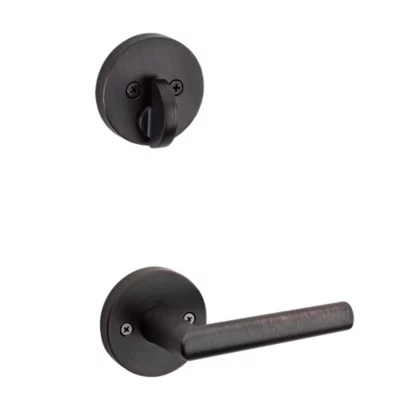 Kwikset Milan and Deadbolt Interior Pack (Round) - Deadbolt Keyed One Side - for Signature Series 814 and 818 Handlesets — manufacturer family view