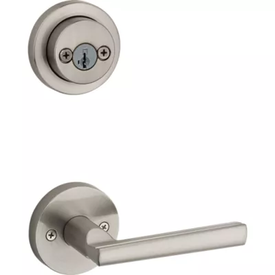Kwikset Montreal and Deadbolt Interior Pack (Round) - Deadbolt Keyed Both Sides - featuring SmartKey - for Signature Series 801 Handlesets — manufacturer family view