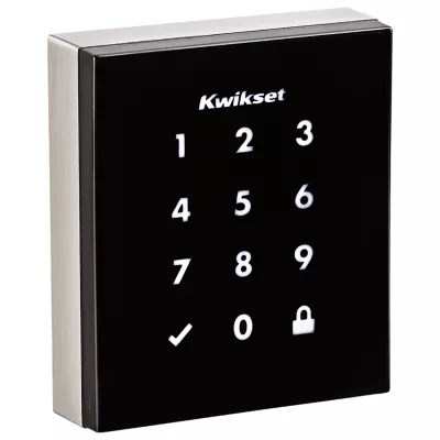 Kwikset Obsidian Keyless Electronic Touchscreen Deadbolt — manufacturer family view