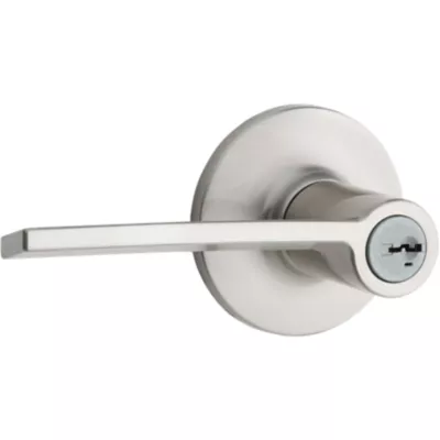 Kwikset Palmina Push Button Lever - Left Handed - Keyed - featuring SmartKey — manufacturer family view
