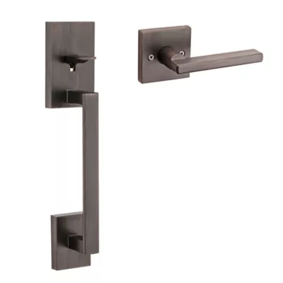 Kwikset San Clemente Handle with Halifax Lever (Square) — manufacturer family view