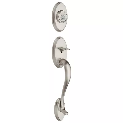 Kwikset Shelburne Handleset - Deadbolt Keyed Both Sides (Exterior Only) - featuring SmartKey — manufacturer family view