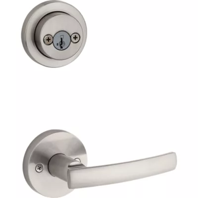 Kwikset Sydney and Deadbolt Interior Pack (Round) - Deadbolt Keyed Both Sides - featuring SmartKey - for Signature Series 801 Handlesets — manufacturer family view