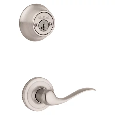 Kwikset Tustin and Deadbolt Interior Pack - Left Handed - Deadbolt Keyed Both Sides - featuring SmartKey - for Kwikset Series 689 Handlesets — manufacturer family view