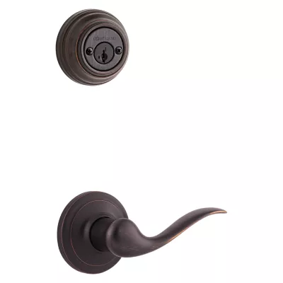 Kwikset Tustin and Deadbolt Interior Pack - Left Handed - Deadbolt Keyed Both Sides - featuring SmartKey - for Signature Series 801 Handlesets — manufacturer family view