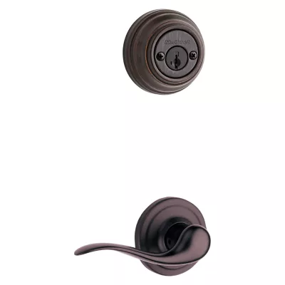 Kwikset Tustin and Deadbolt Interior Pack - Right Handed - Deadbolt Keyed Both Sides - featuring SmartKey - for Signature Series 801 Handlesets — manufacturer family view