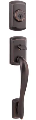 Kwikset Avalon Handleset - Deadbolt Keyed Both Sides (Exterior Only) - featuring SmartKey — manufacturer family view
