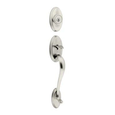 Kwikset Shelburne Handleset - Deadbolt Keyed Both Sides (Exterior Only) - with Pin & Tumbler — manufacturer family view