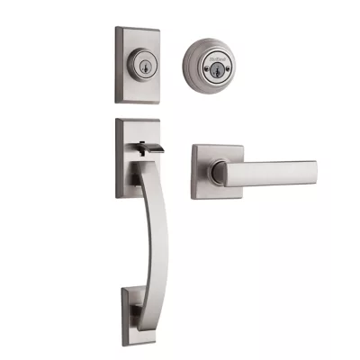 Kwikset Tavaris Handleset with Vedani Lever - Deadbolt Keyed Both Sides - featuring SmartKey — manufacturer family view
