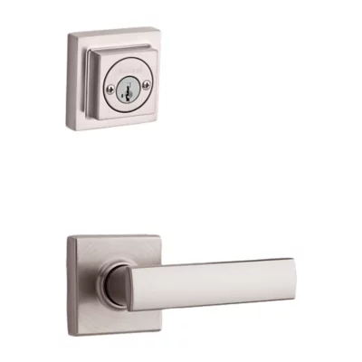 Kwikset Vedani and Deadbolt Interior Pack (Square) - Deadbolt Keyed Both Sides - featuring SmartKey - for Signature Series 801 Handlesets — manufacturer family view