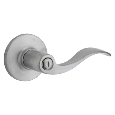 Kwikset Layton Lever - Bed/Bath - Safe Lock — manufacturer family view
