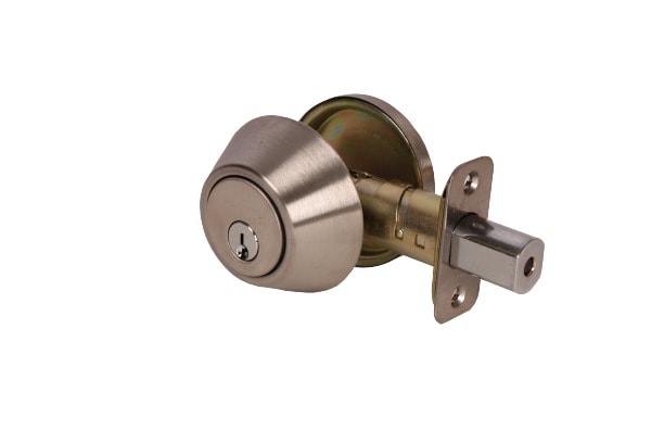 Pamex Single Cylinder Construction Lock in Satin Stainless Steel