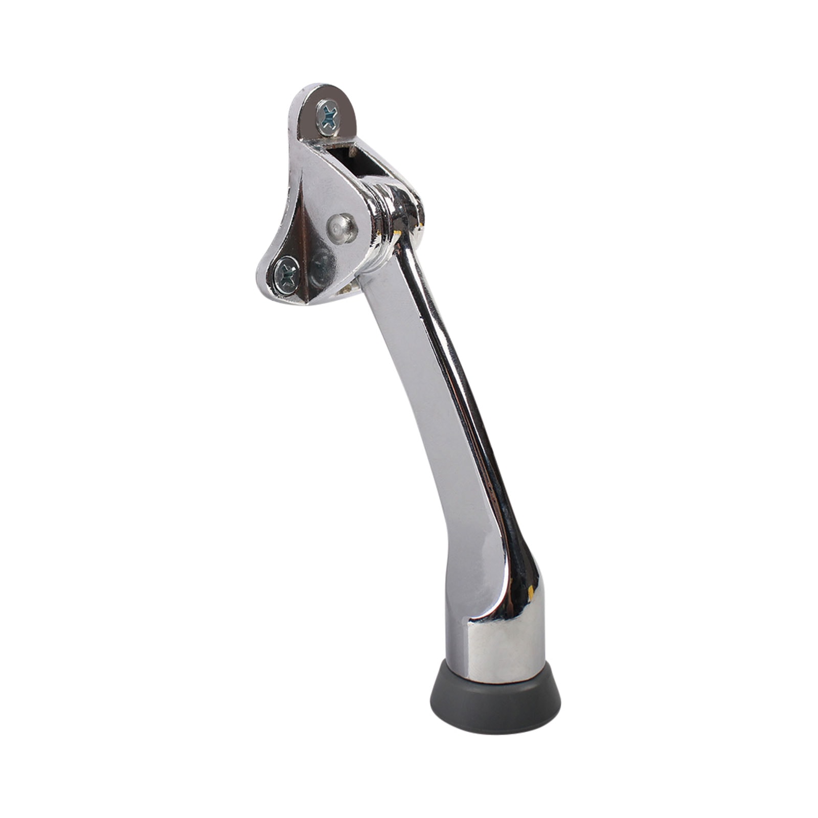 Pamex 4" Zinc Heavy-Duty Drop-Down Door Holder in Polished Chrome