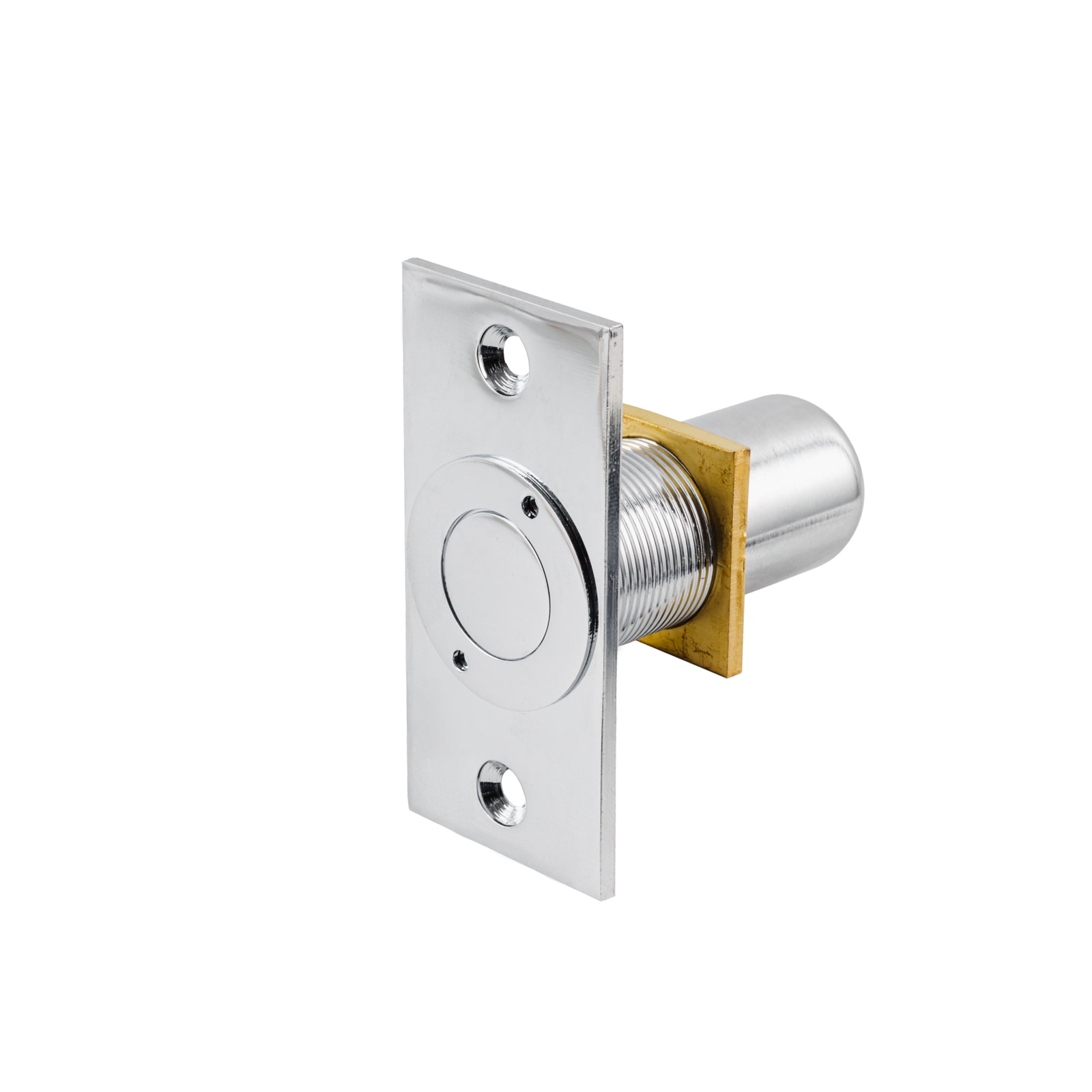 Pamex Dust Proof Strike for Flush Bolts in Polished Chrome