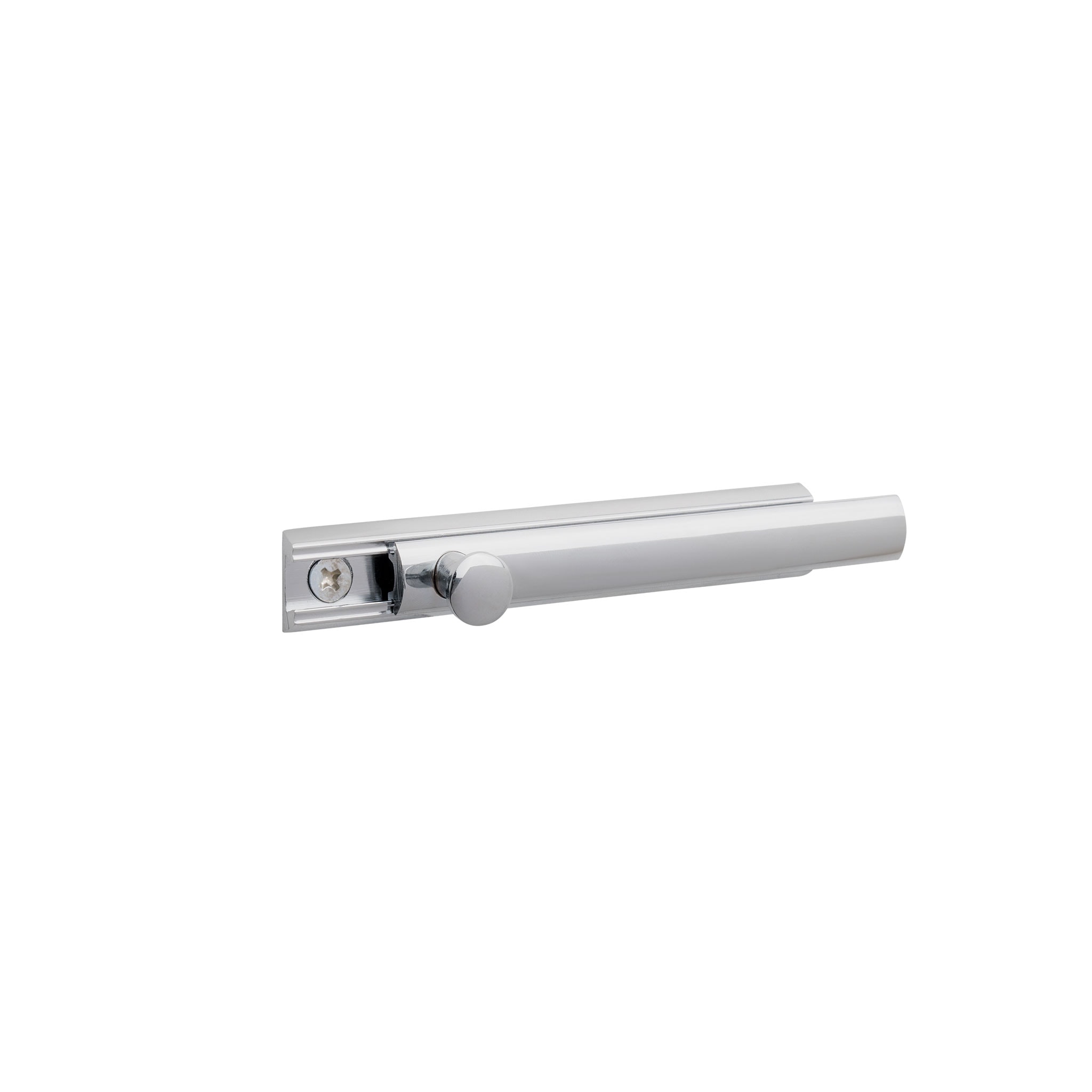 Pamex 4" Surface Bolt in Polished Chrome