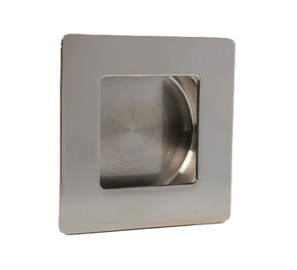 Pamex 2-1/8" Square Finger Pull in Polished Chrome