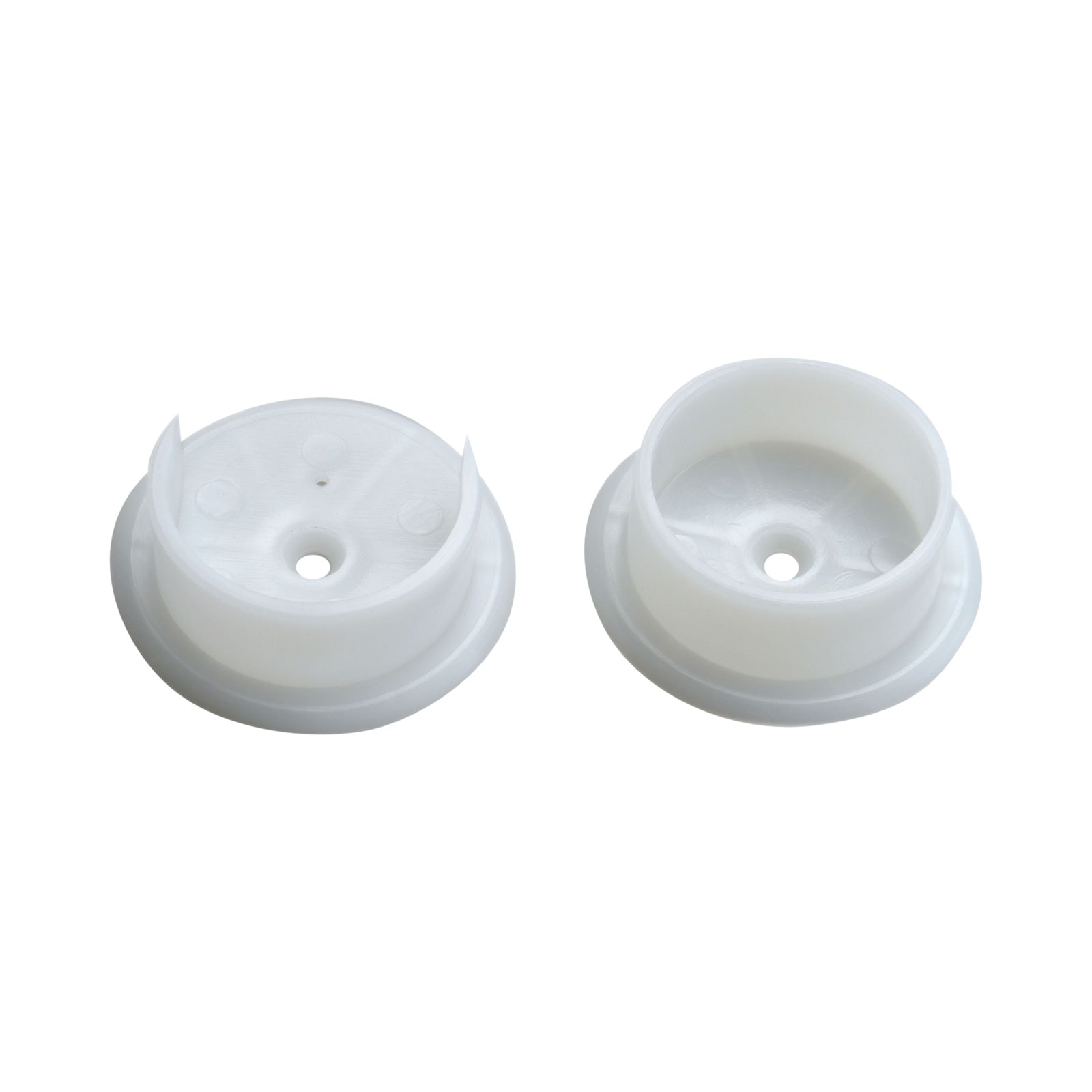 Pamex White Plastic Pole Socket Set (1-3/8") — manufacturer product view