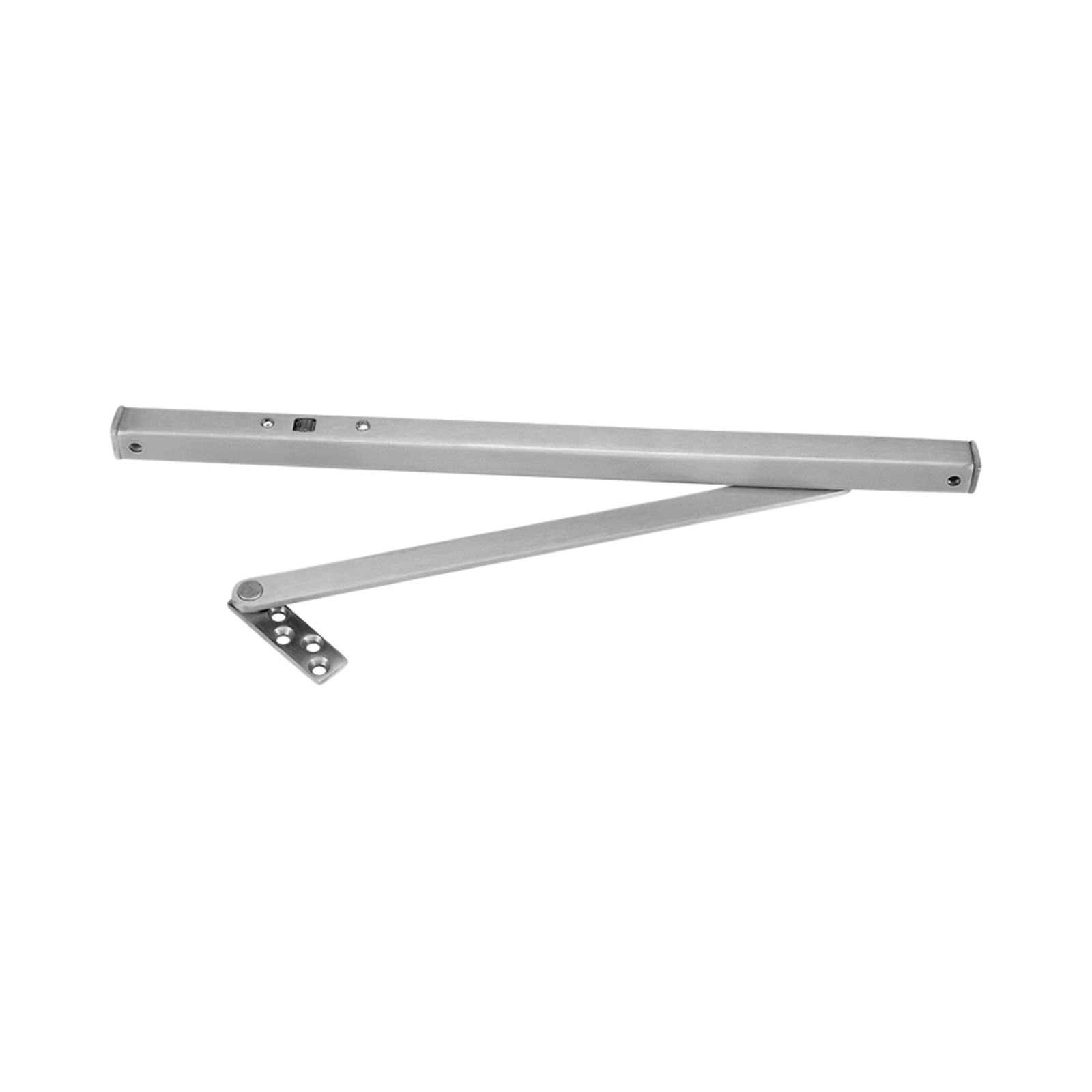 Pamex Surface Overhead Door Stop - Heavy duty in Satin Stainless Steel