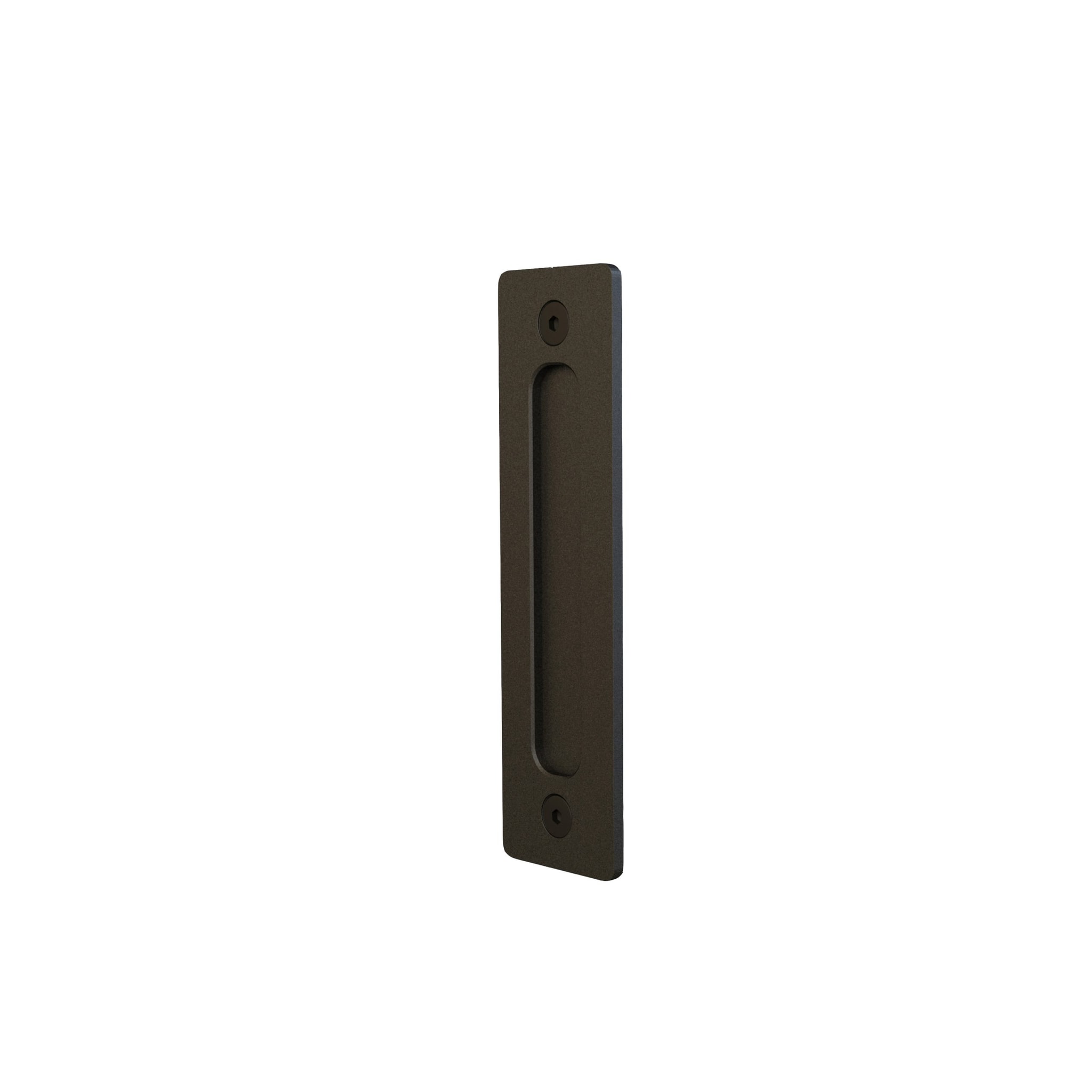 Pamex Barn Door Flush Pull in Matte Black