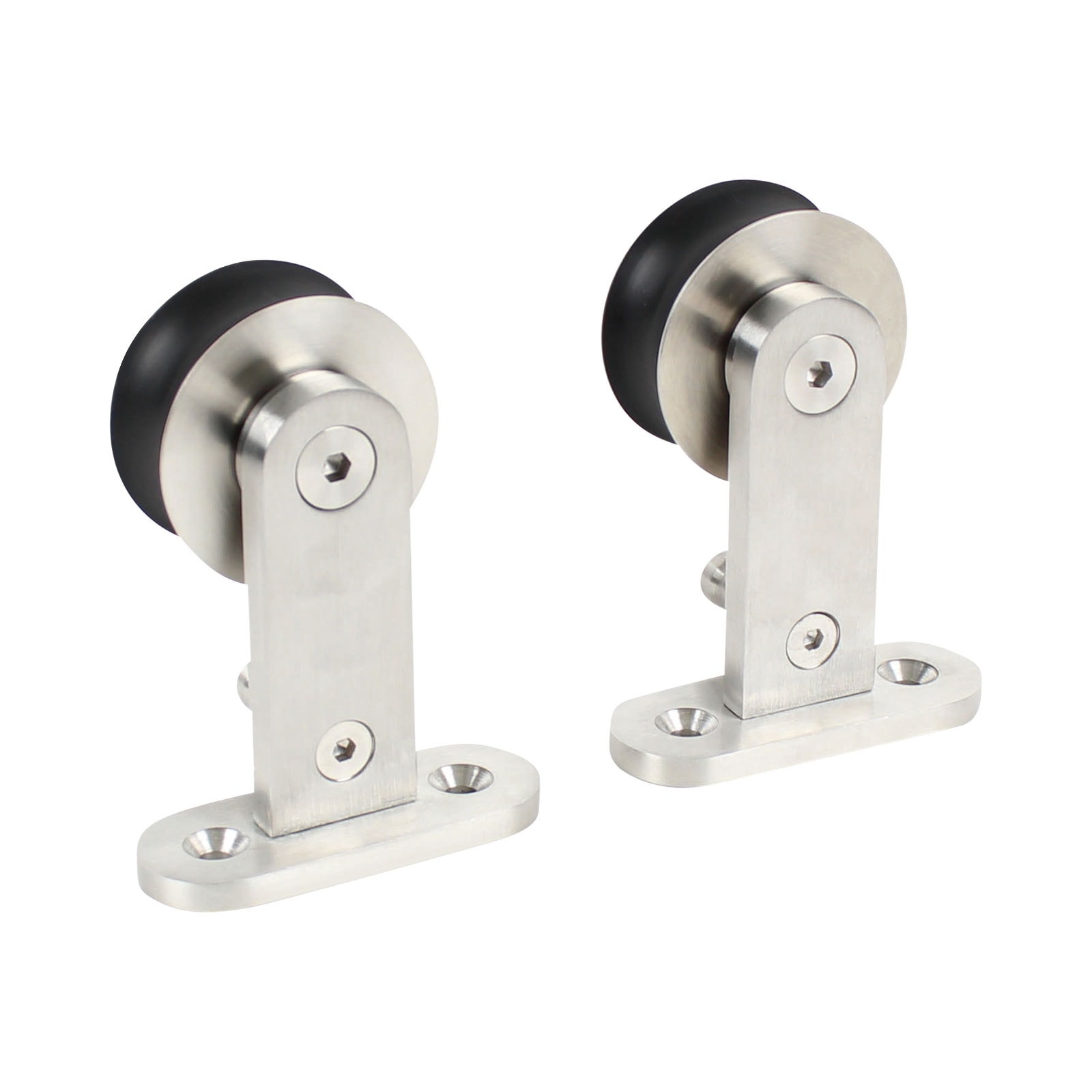 Pamex Single Wheel, Add-A-Door Kit in Stainless Steel