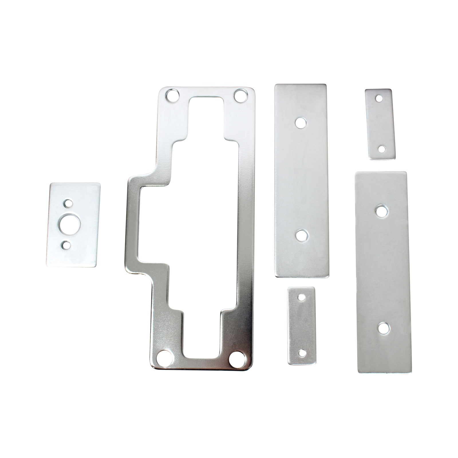 Pamex E9100 Vertical Rod Glass Bead Kit in Satin Chrome