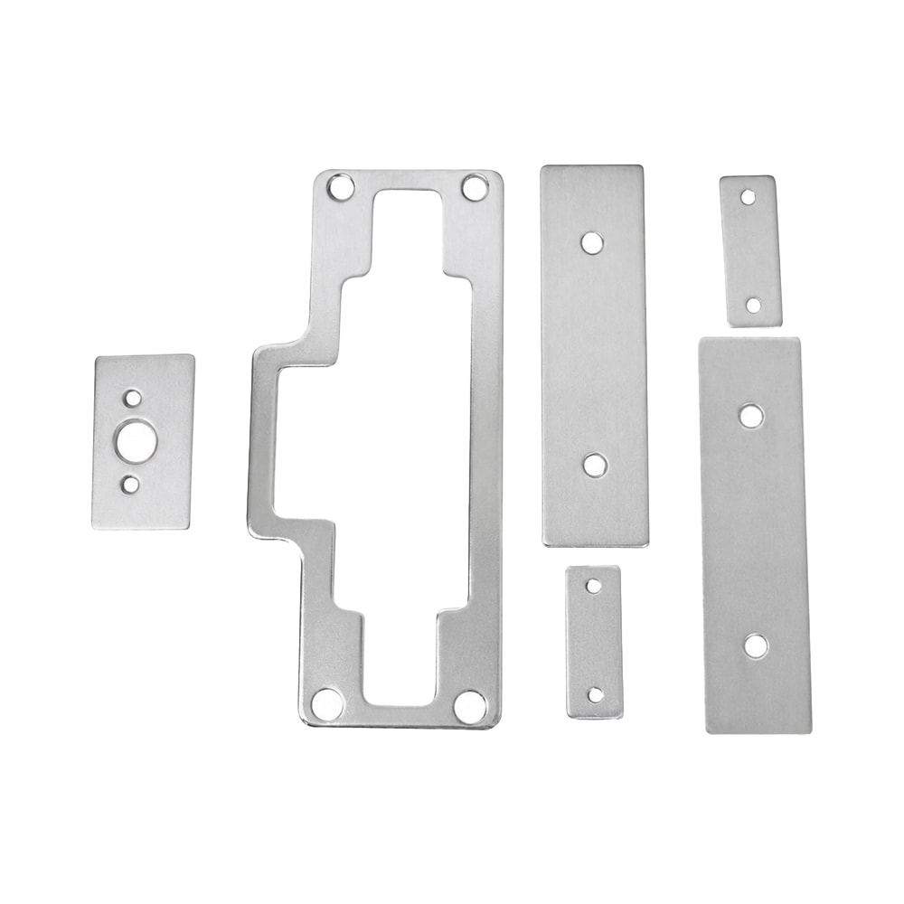 Pamex E9000 Vertical Rod Glass Bead Kit in Satin Stainless Steel