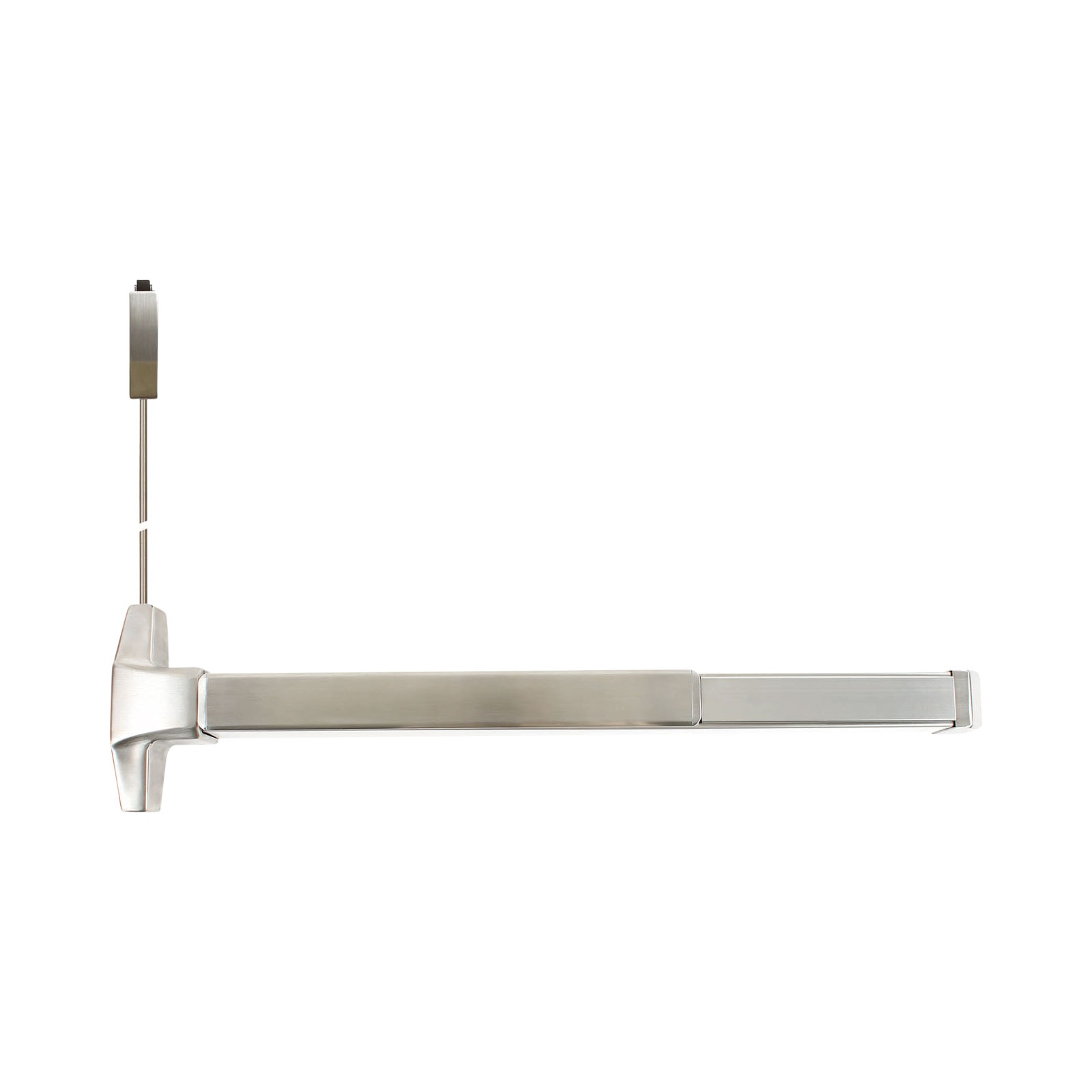 Pamex E9100 Series Less-Bottom-Rod in Satin Chrome